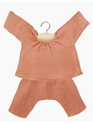 Minikane Poppen Set Jana Van Gaaskatoen - Marsala