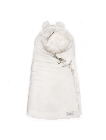 Babyshower Teddy Angel Nest - Ivory Powder