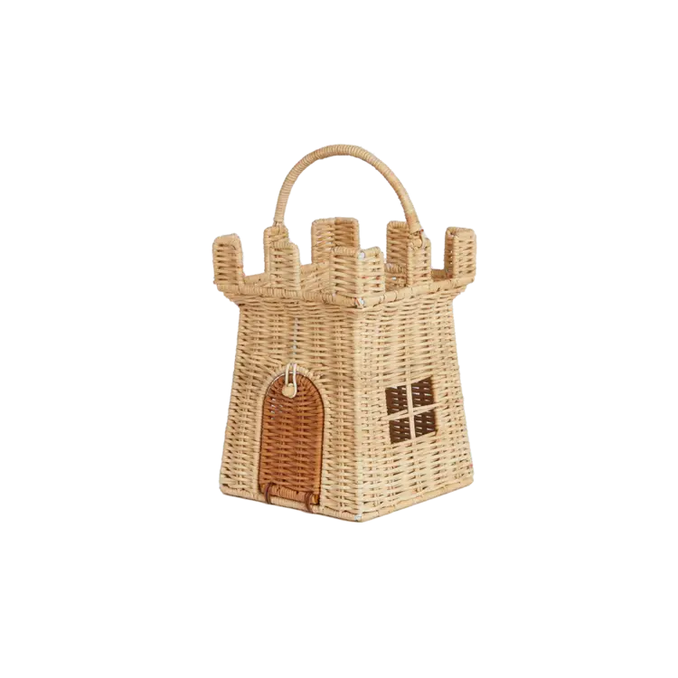 Olli Ella Castle Bag - Rotan