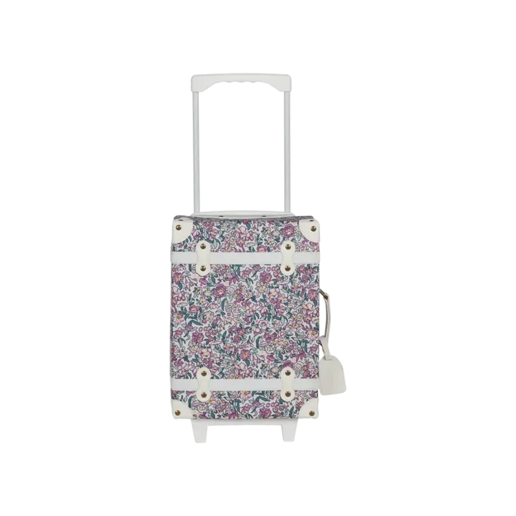 Olli Ella See-Ya Suitcase - Wildflower