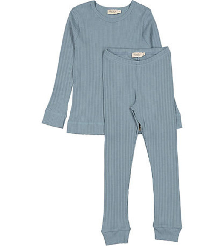 MarMar Sleepwear Pointelle - Blue Dove