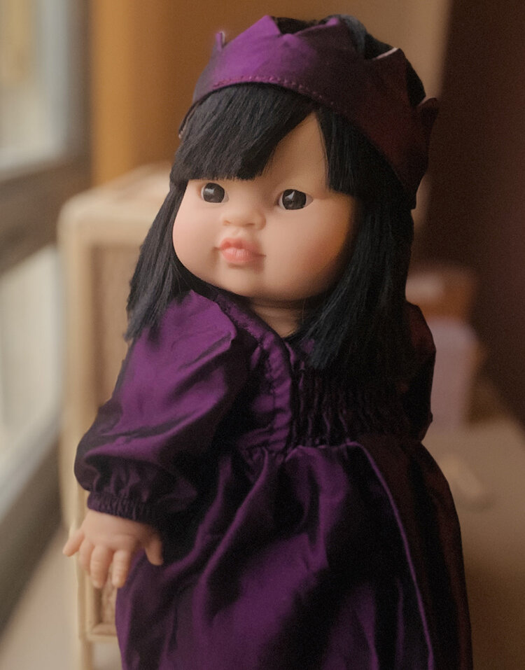 Minikane Les P’tits Déguiz’ – Princesse Diane Robe - Violine