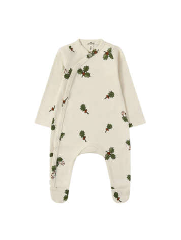 Organic Zoo Christmas Holly Suit