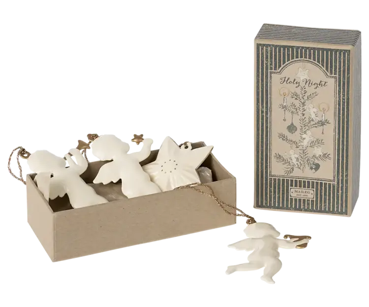 Maileg Metal Ornament Set - Holy Night