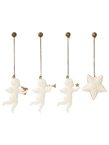 Maileg Metal Ornament Set - Holy Night