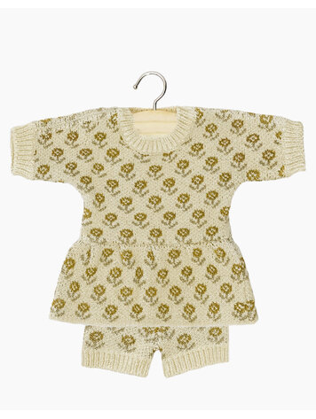 Minikane Gebreide Félicie Set Yellow Wildflowers