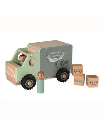 Egmont Toys Grote Bestelwagen In Hout