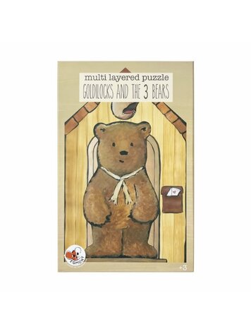 Egmont Toys Gelaagde Puzzel Goudlokje