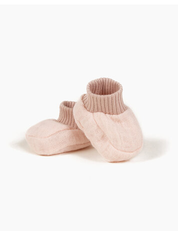 Minikane Babies – Soft Pink Double Gauze Slippers