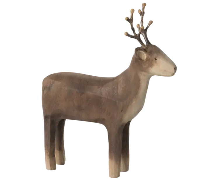 Maileg Wooden Reindeer, Small