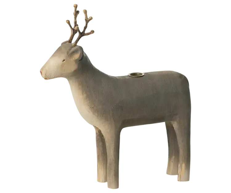 Maileg Candle Holder Reindeer, Medium