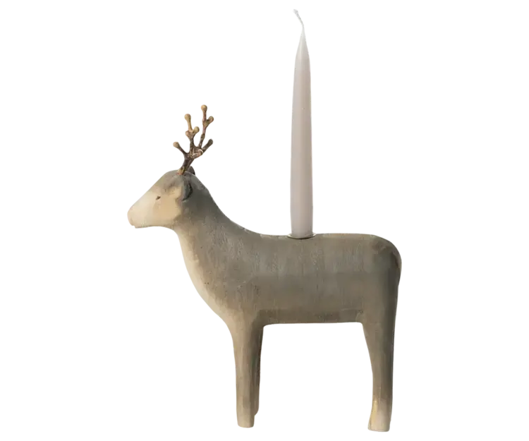 Maileg Candle Holder Reindeer, Medium
