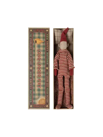 Maileg Long Legged Pixy In Matchbox, Small