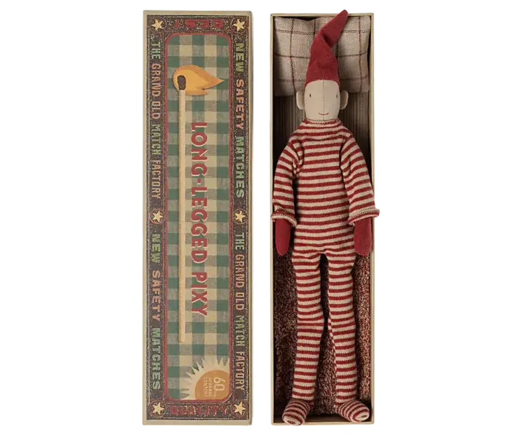 Maileg Long Legged Pixy In Matchbox, Small