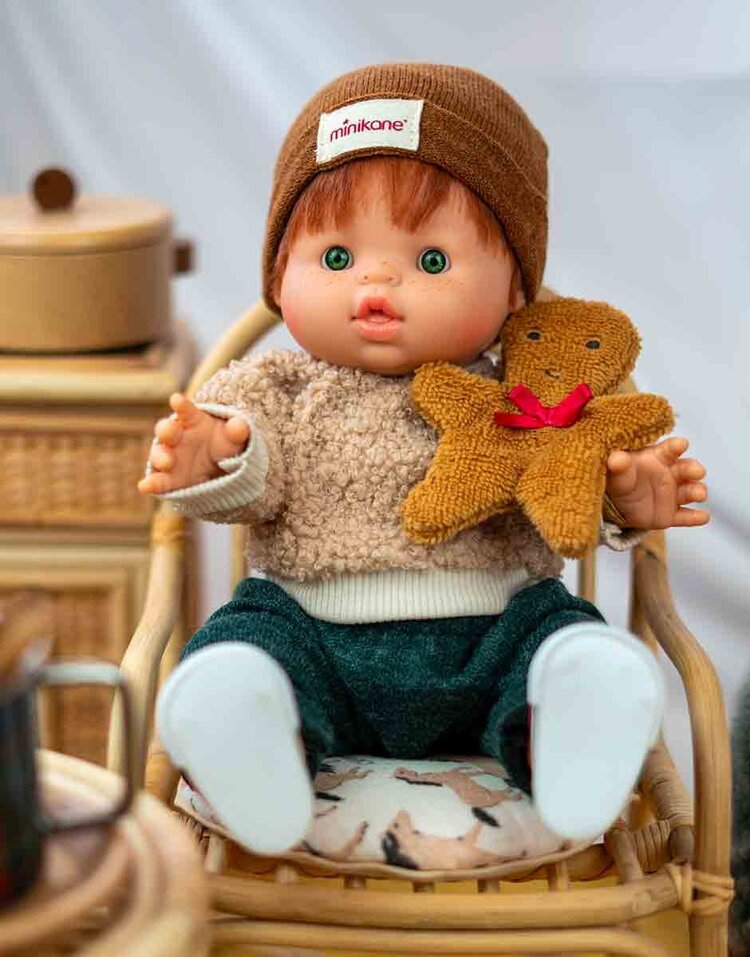 Minikane 3-Delige Set 'Peperkoekman' - Groen