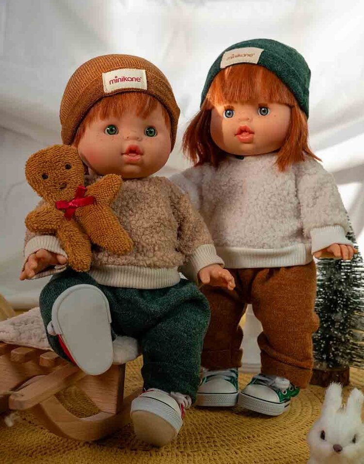 Minikane 3-Delige Set 'Peperkoekman' - Groen