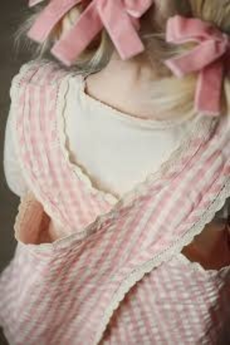 Konges Sløjd Kids Frill Keukenschort - Cherry Check