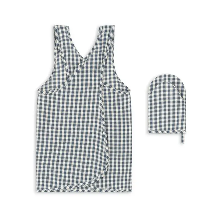 Konges Sløjd Kids Apron Set - Lemon