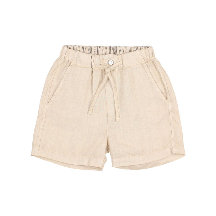 Buho Linen Bermuda - Sand