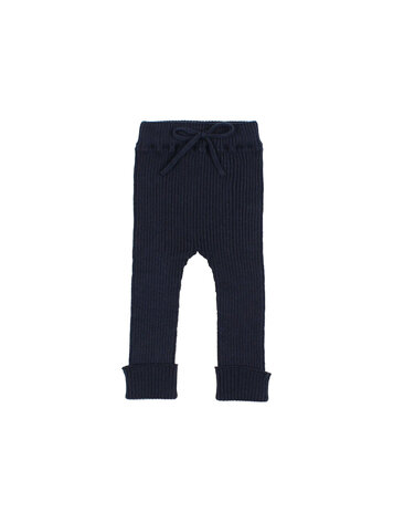 Buho Rib Knit Pants - Nuit