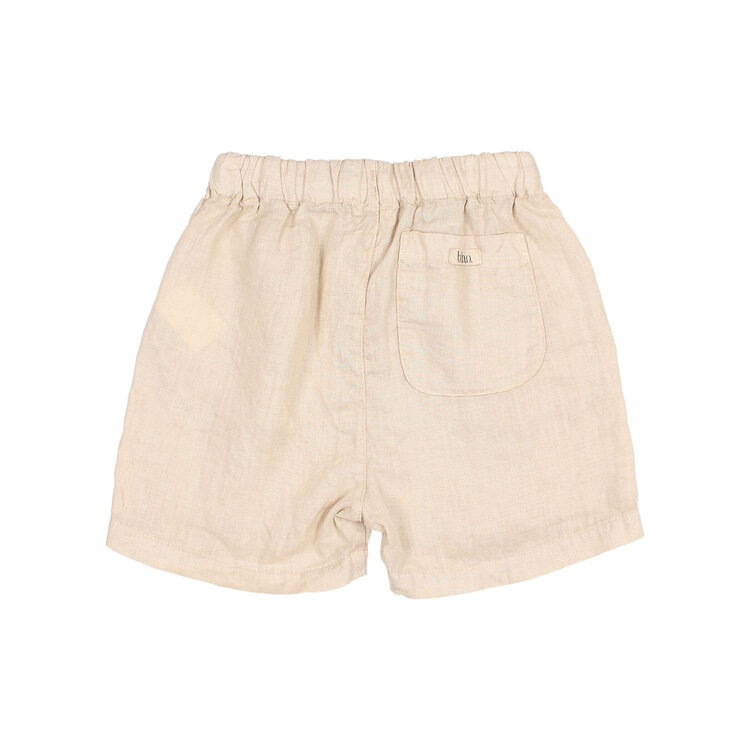 Buho Linen Bermuda - Sand