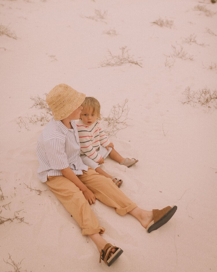 Buho Poplin Pants Kids - Honey