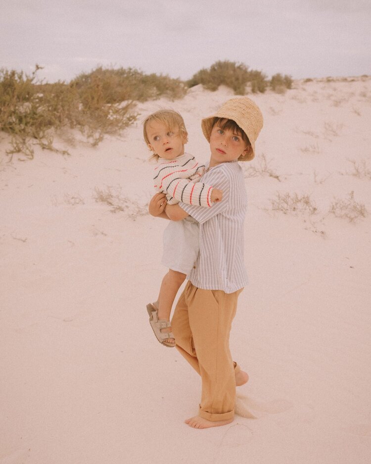 Buho Poplin Pants Kids - Honey