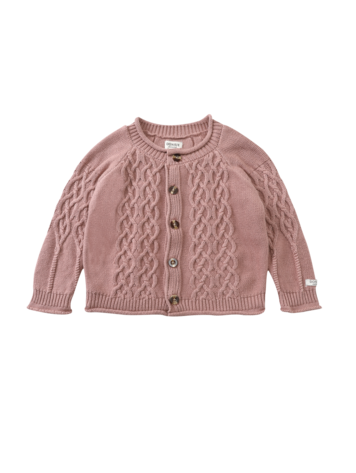Donsje Amsterdam Cleo Cardigan - Rose Dawn