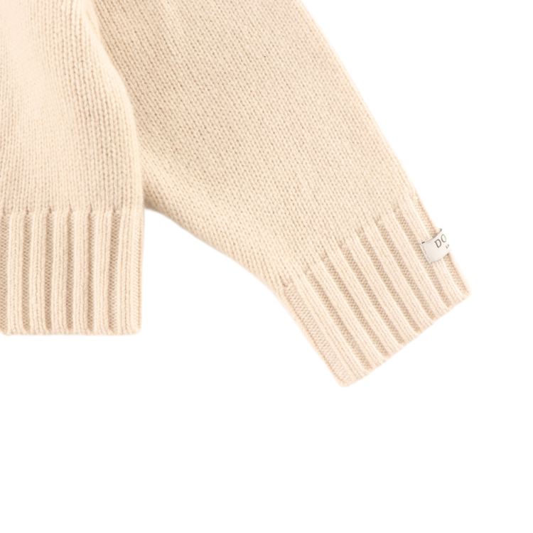 Donsje Amsterdam Amynda Merino Wool Cardigan - Soft Sand