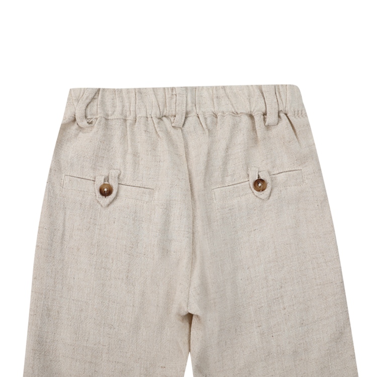 Donsje Amsterdam Dado Trousers - Warm White Melange