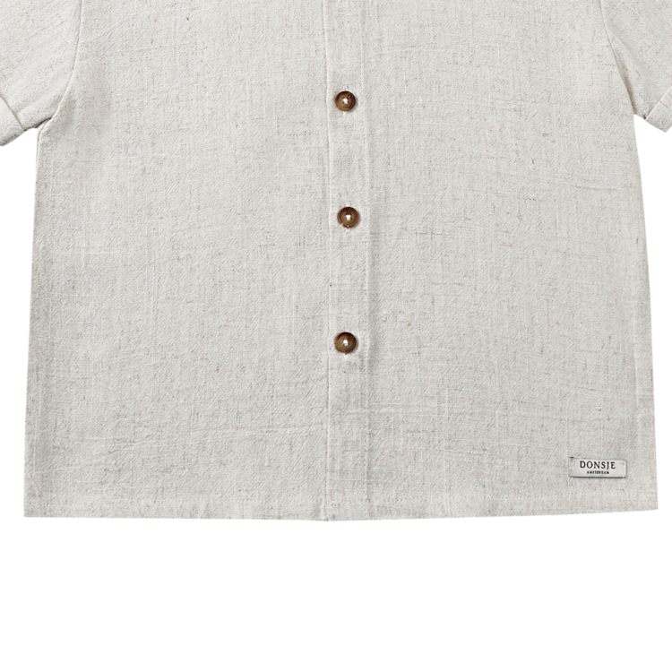 Donsje Amsterdam Brammie Shirt - Warm White Melange