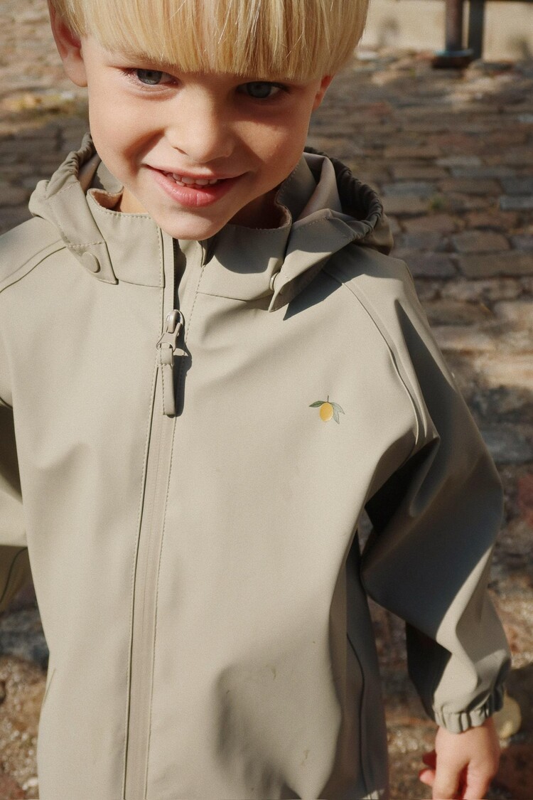 Konges Sløjd Plainy Rain Set - Burnt Olive