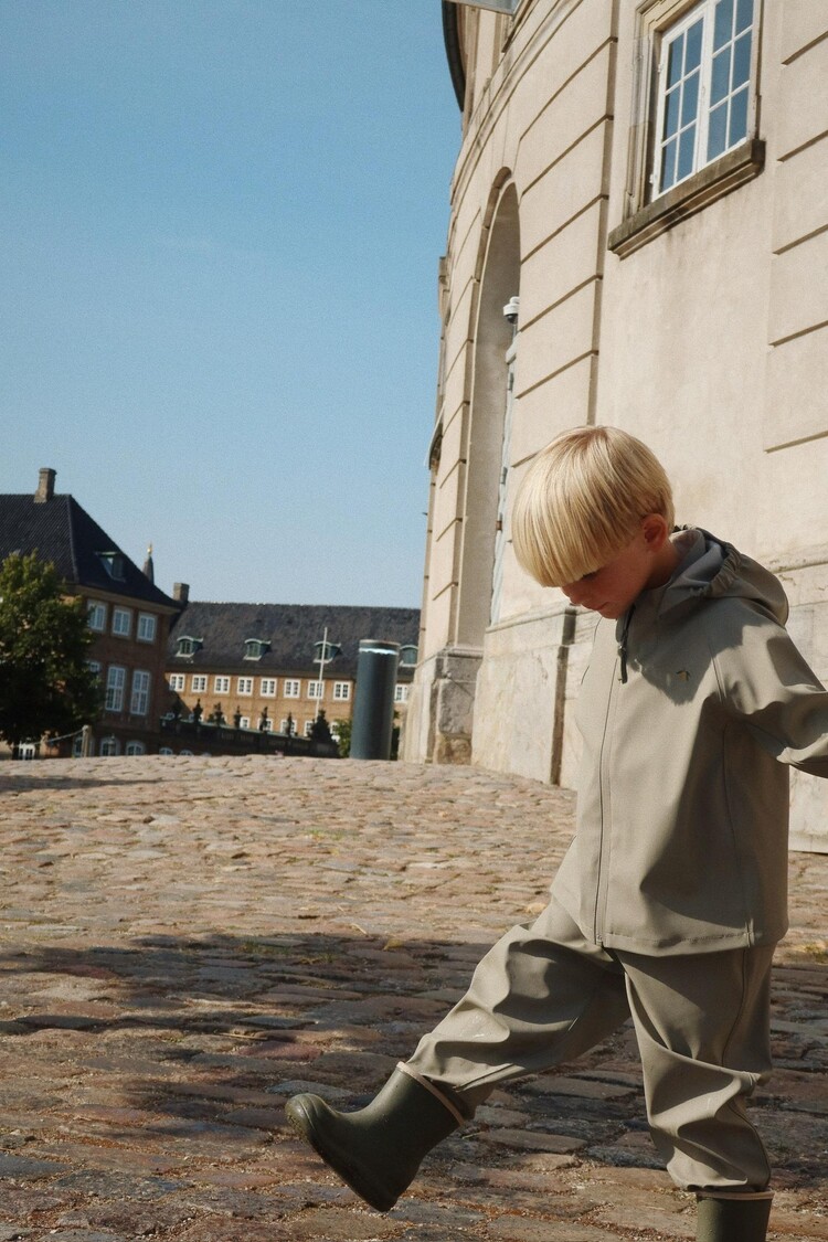 Konges Sløjd Plainy Rain Set - Burnt Olive