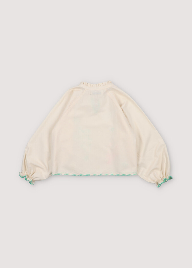 The New Society Kostas Blouse - Macadamia