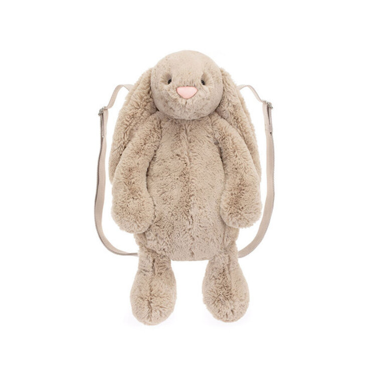 Jellycat Limited Bashful Beige Bunny Backpack