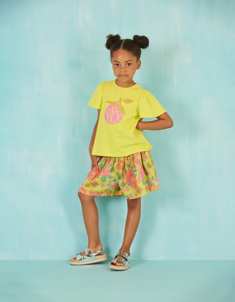 Oilily Thrive s.sl. T-shirt - Limeade