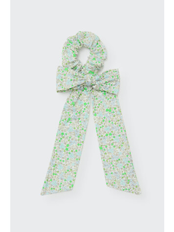 COZMO Bow Scrunchie - Neon Green