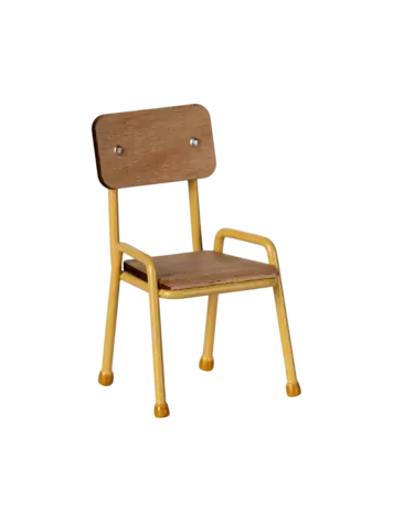 Maileg Chair, Mouse - Yellow