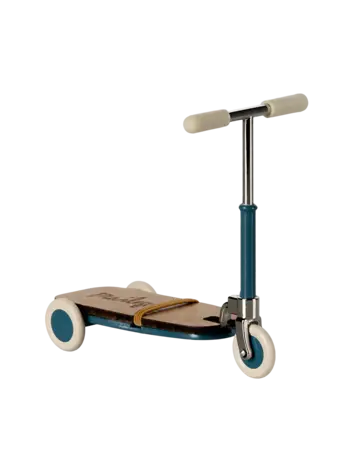 Maileg Kick Board, Mouse - Blue