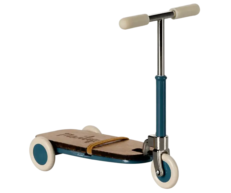 Maileg Kick Board, Mouse - Blue