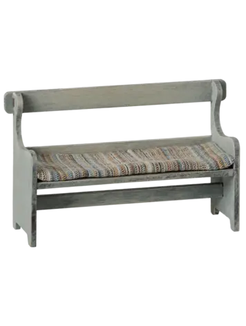 Maileg Bench, Mouse - Vintage Off White