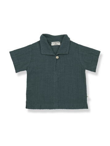 1+ in the family Benet S.Sleeve Shirt - Petroleum