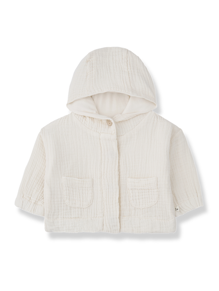1+ in the Family Felix Lined Jacket - Ecru 1+ in the Family Felix Lined Jacket - Ecru