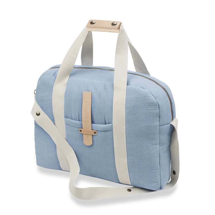 1+ in the family Maternity Bag - Denim