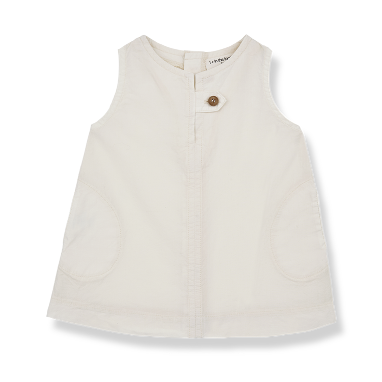 1+ in the family Tania Dress - Off-White