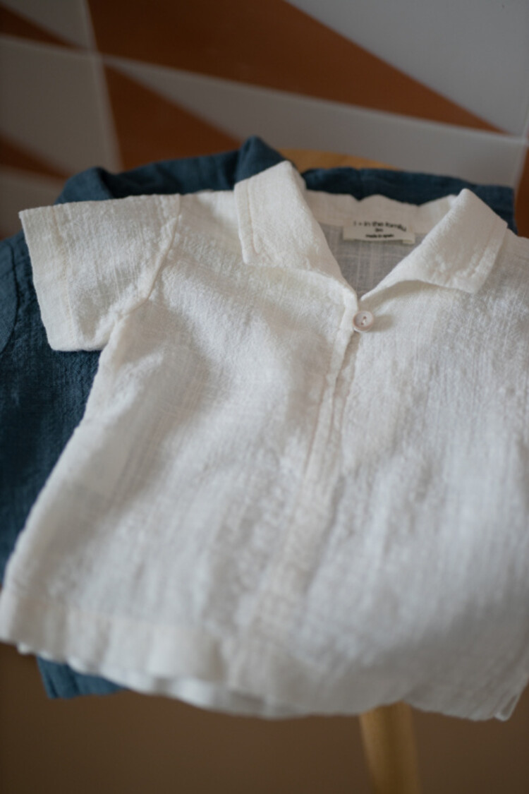 1+ in the family Benet S.Sleeve Shirt - Petroleum