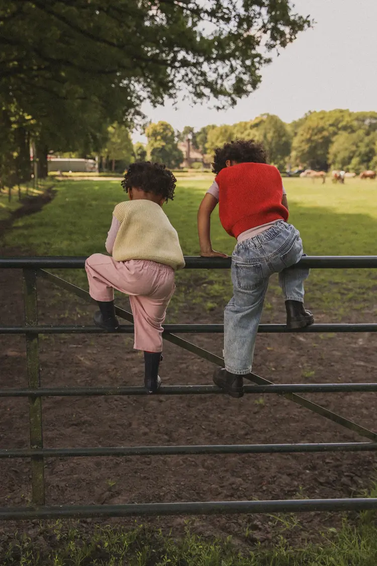 Hvid Debardeur Harvey - Red