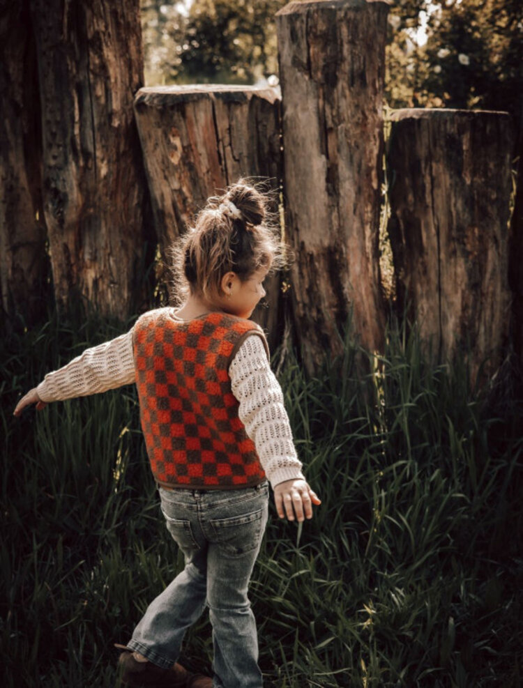 Alwero Bodywarmer Alpen Junior Light - Coral Camello