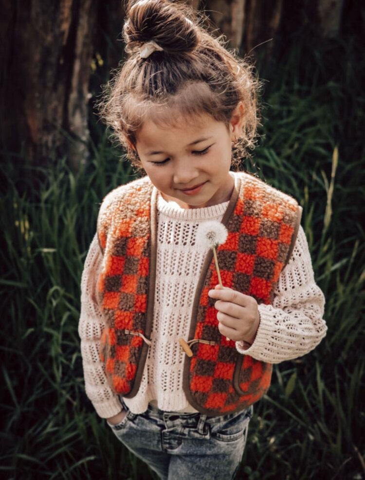 Alwero Bodywarmer Alpen Junior Light - Coral Camello