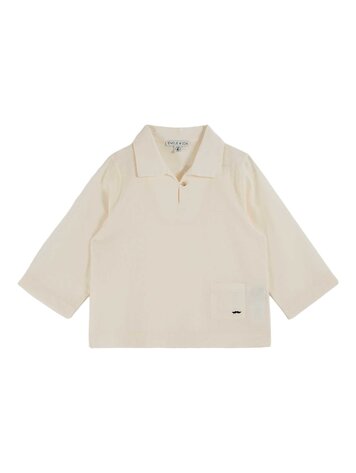 Emile et ida Chemise Lin Vareuse - Creme